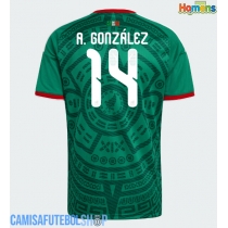 Camisa de time de futebol México Armando Gonzalez #14 Replicas 1º Equipamento Mundo 2026 Manga Curta